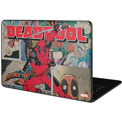 Marvel Deadpool Deadpool Collage Google Pixelbook Go Skin